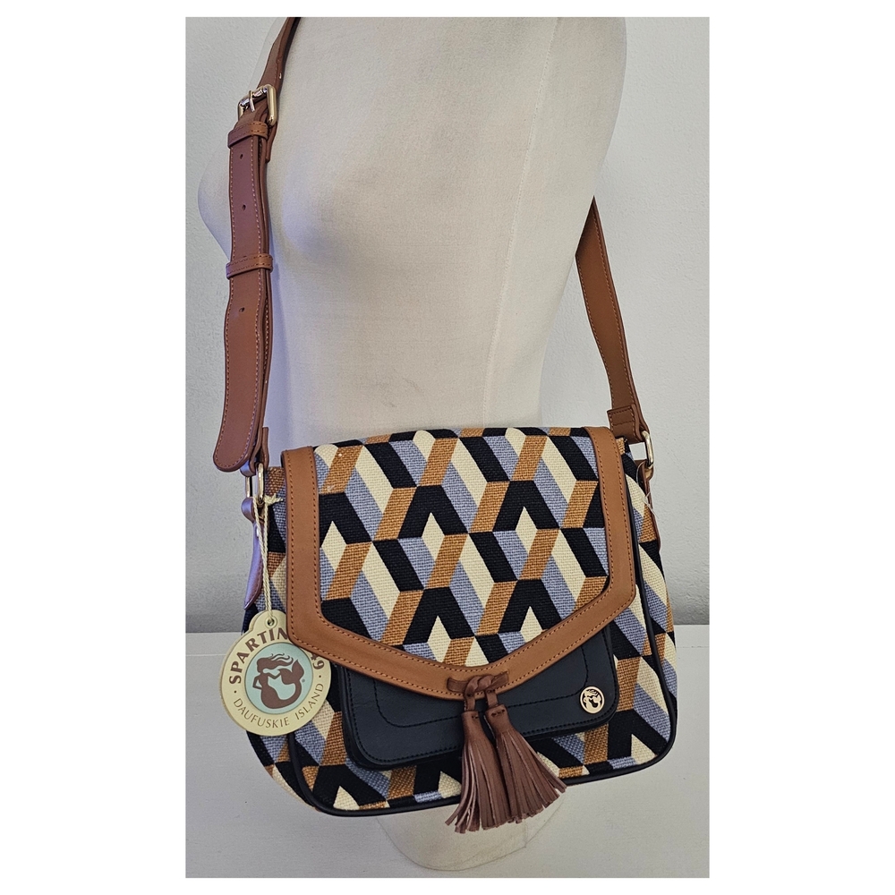 Spartina 449 Stylish Geometric Patterned Shoulder Bag